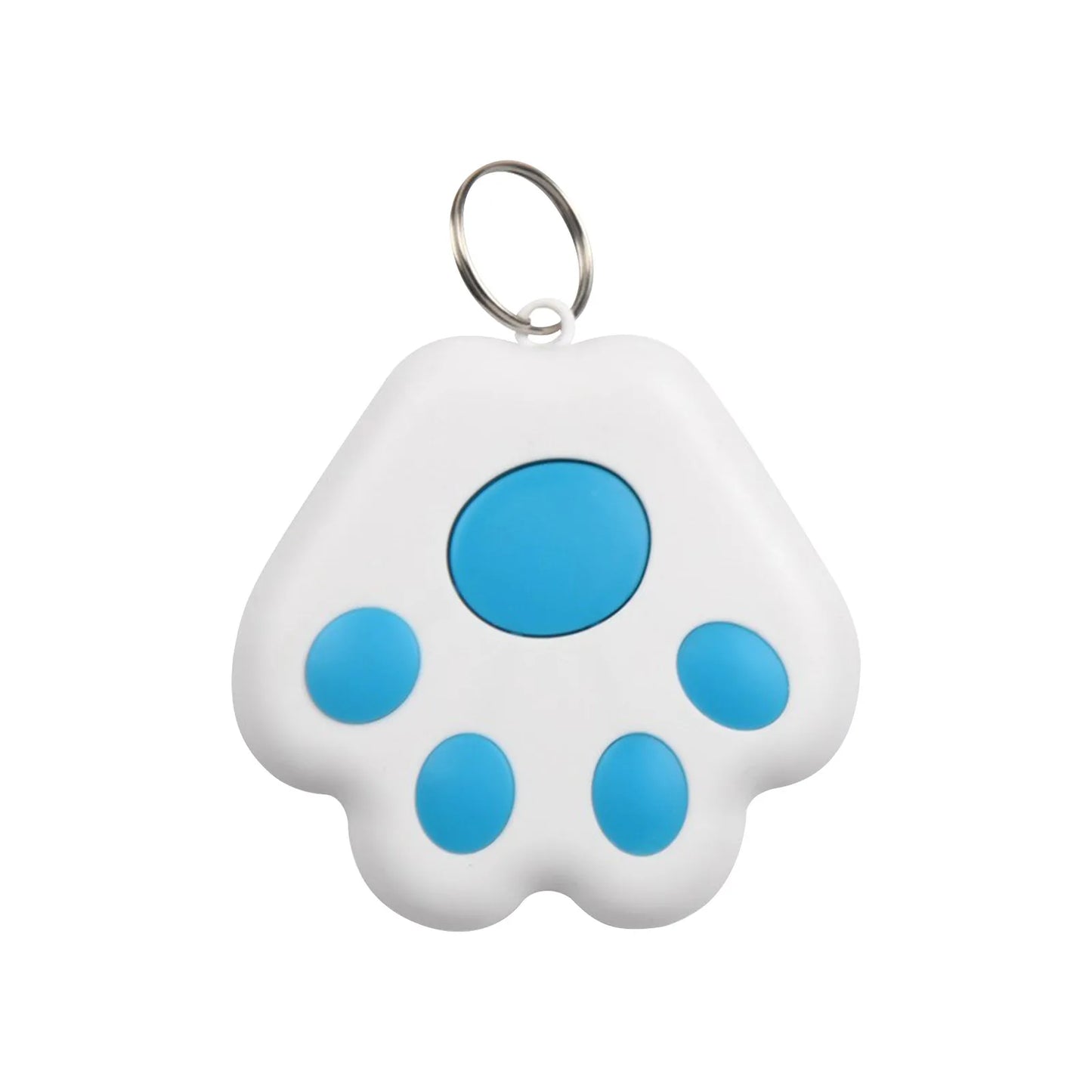 Dog Paw Shape GPS Tracker Anti-Lost Alarm Wireless Bluetooth Locator Tracer For Pets Cat Kids bag Wallet Key Collar Accessories