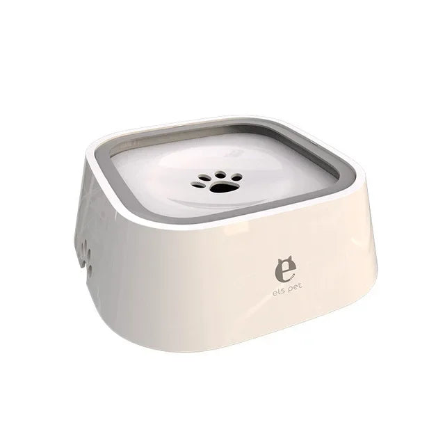 Newdrinkbak-water and drinking water bowl, floating, non-wetting mouth, for dog, without spill
