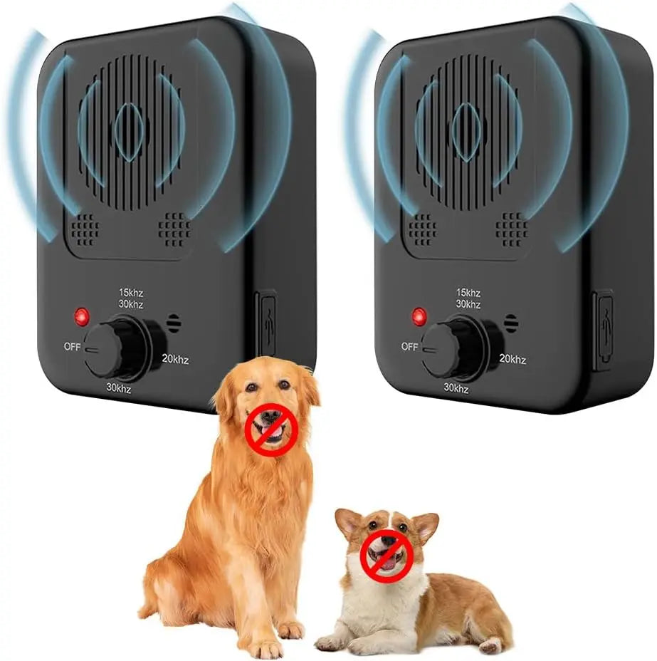 Anti Barking Device, Rechargeable Dog Barking Control Device with 3 Modes, Ultrasonic Dog Barking Deterrent  Indoor & Outdoor