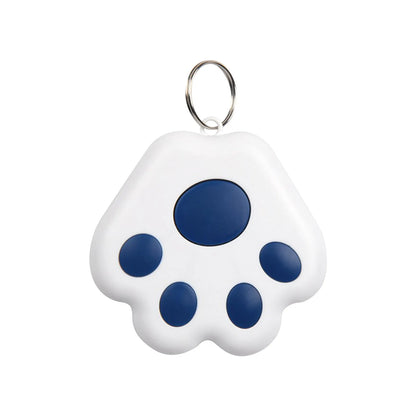 Dog Paw Shape GPS Tracker Anti-Lost Alarm Wireless Bluetooth Locator Tracer For Pets Cat Kids bag Wallet Key Collar Accessories