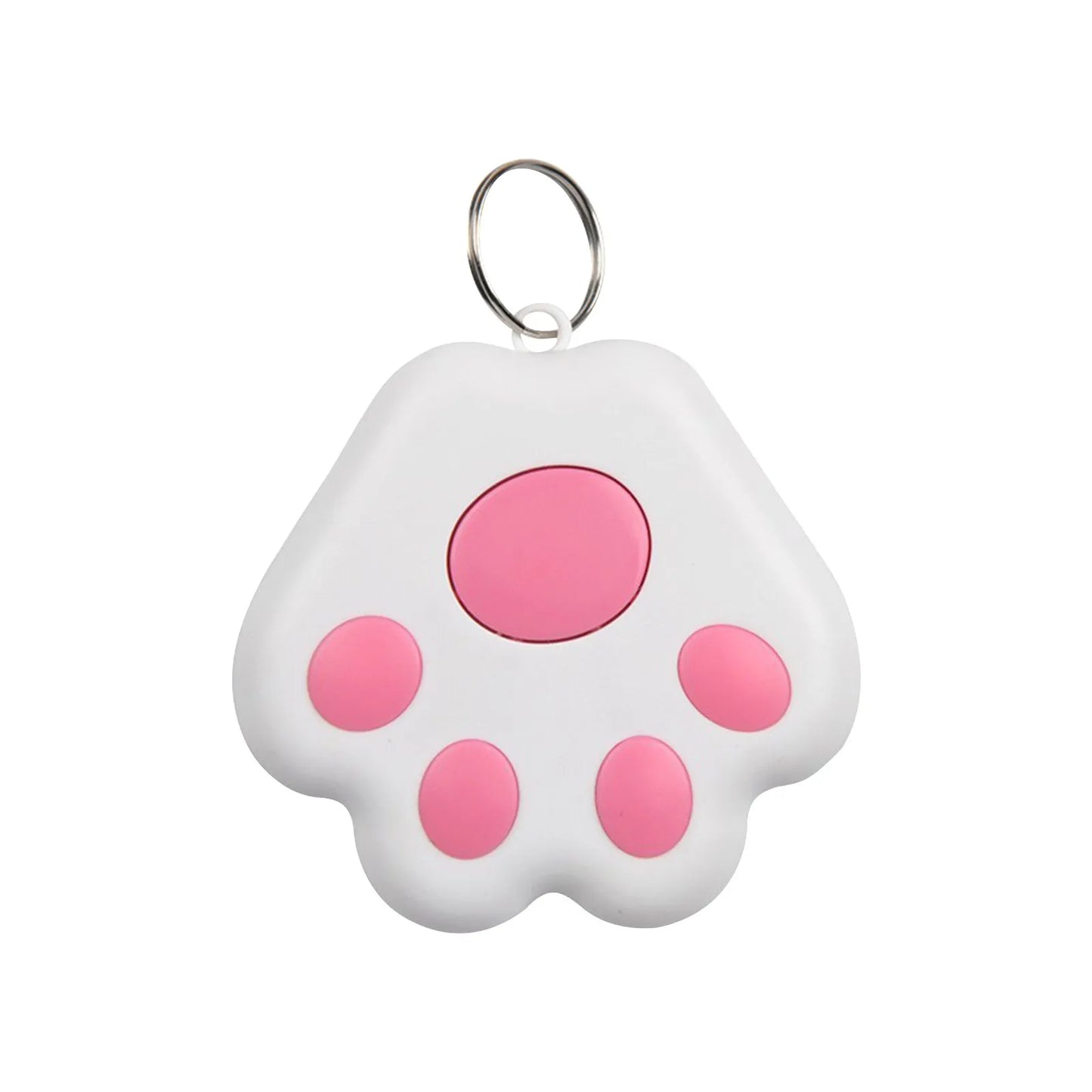 Dog Paw Shape GPS Tracker Anti-Lost Alarm Wireless Bluetooth Locator Tracer For Pets Cat Kids bag Wallet Key Collar Accessories
