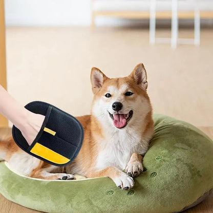 Pet Grooming Gloves Double-sided Grooming Gloves For Pets Gentle Deshedding Mitt Massager Grooming Gloves For Long And Short