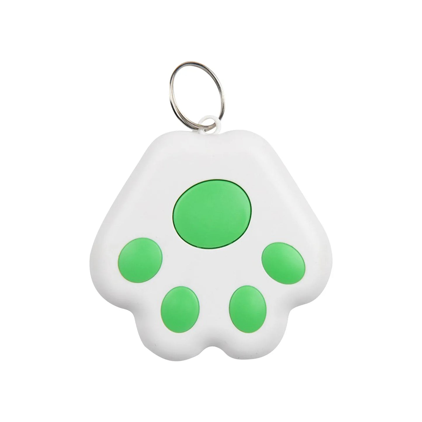 Dog Paw Shape GPS Tracker Anti-Lost Alarm Wireless Bluetooth Locator Tracer For Pets Cat Kids bag Wallet Key Collar Accessories