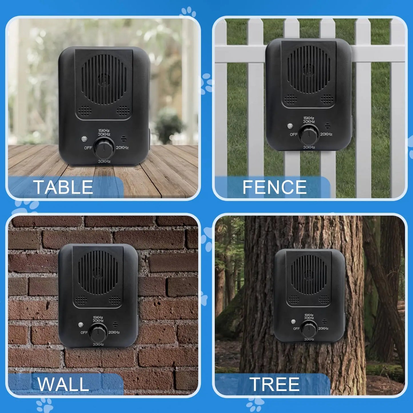 Anti Barking Device, Rechargeable Dog Barking Control Device with 3 Modes, Ultrasonic Dog Barking Deterrent  Indoor & Outdoor