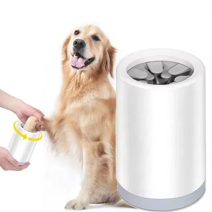 For Pet Dog Paw Care Set Silicone Brush Quickly Muddy Feet Cleaning Wash Portable Dog Paw Cleaner Cup Dog