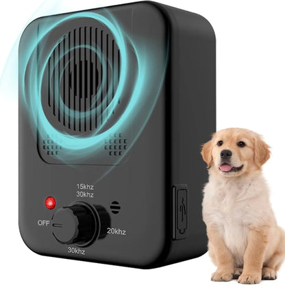 Anti Barking Device, Rechargeable Dog Barking Control Device with 3 Modes, Ultrasonic Dog Barking Deterrent  Indoor & Outdoor